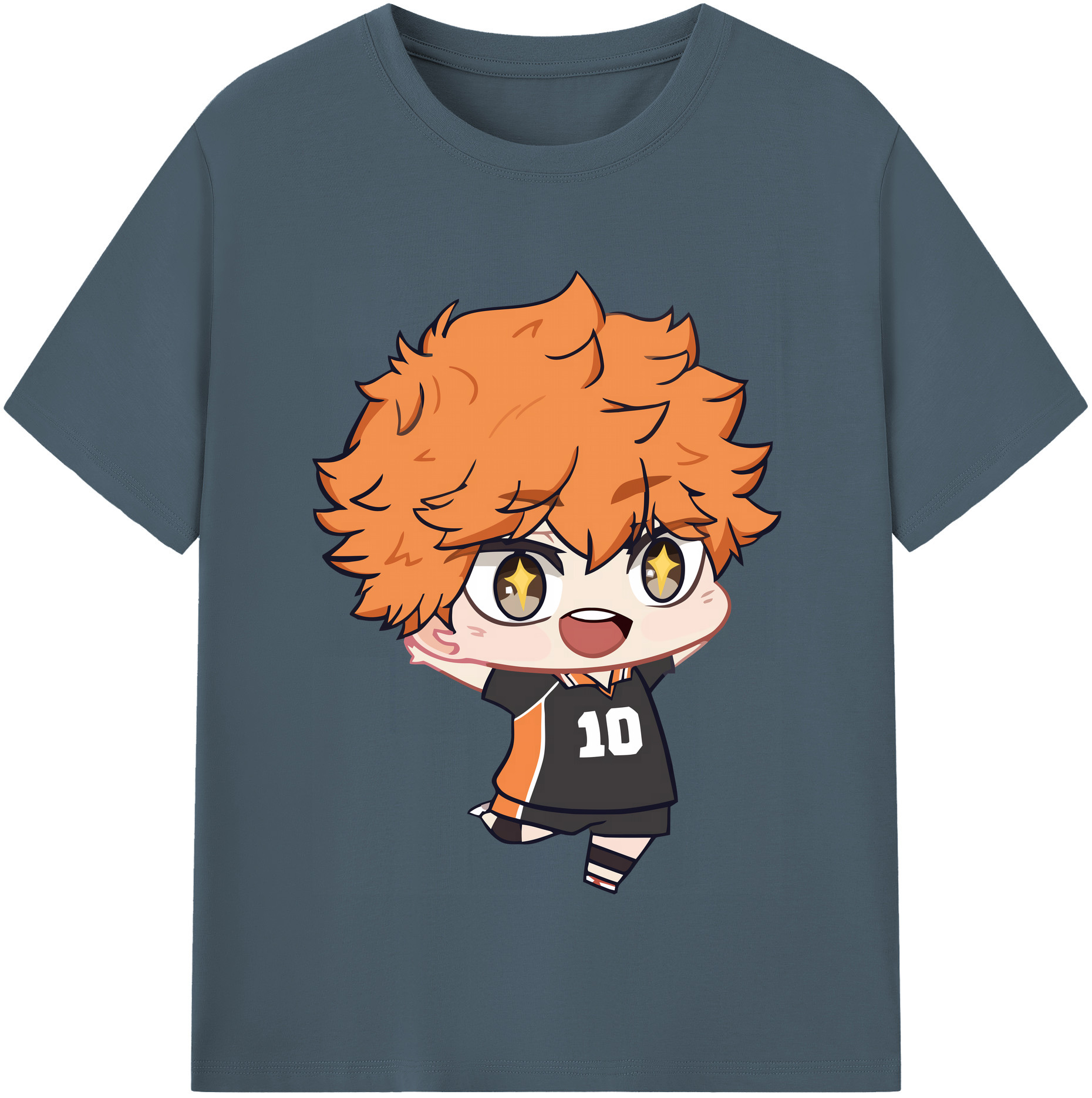 （画像用） ハイキュー!! Haikyu!! 綿100％半袖Tシャツ（フロントプリント）